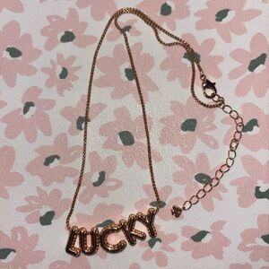 Kate Spade Gold Bubble 'Lucky' Necklace